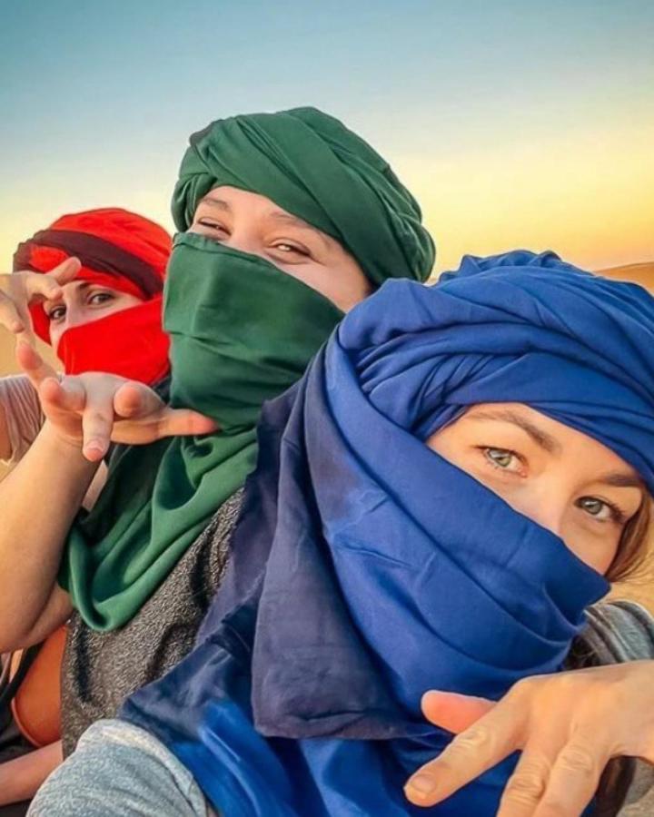 ホテルSunset Desert Camp メルズーガ エクステリア 写真
